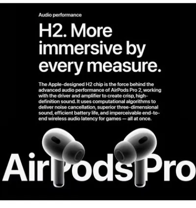 Genuine Apple AirPods Pro 2nd Generation MTJV3ZM