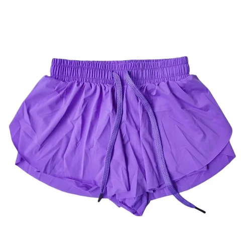 Children Athletic 2 in 1 Running Skirts Short  5-12Y