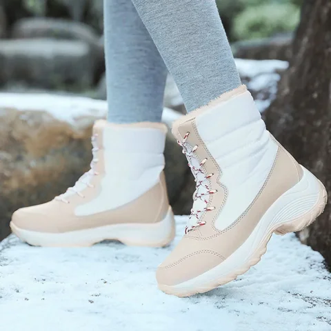 Woman Platform Winter Warm Snow Boots